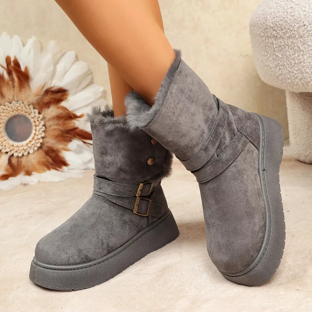 Round Toe Platform Boots, image 10