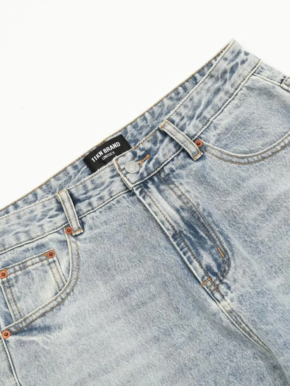 Men's Wide Leg Jeans, image 6