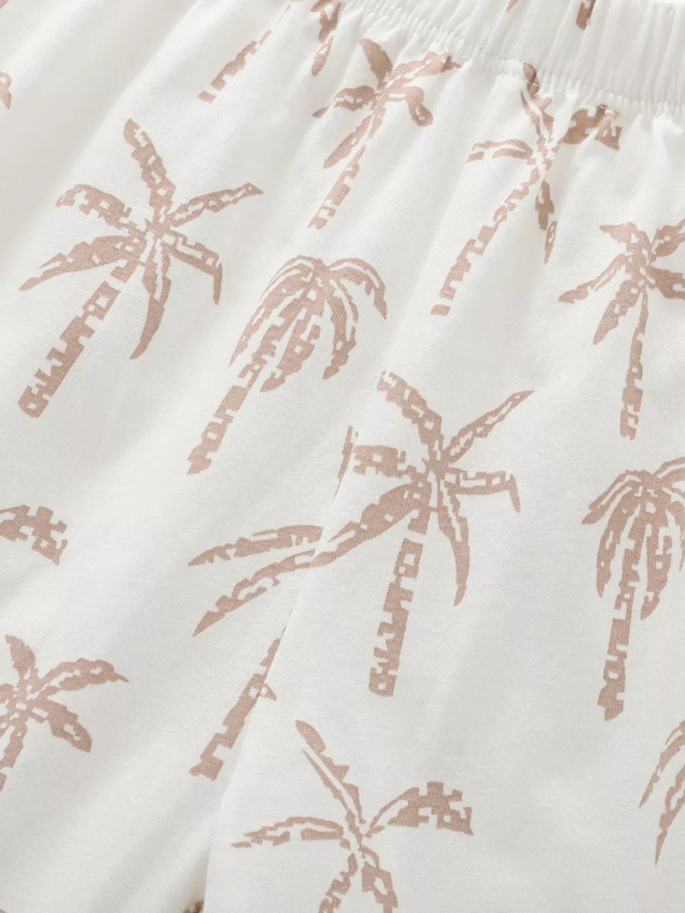 Children's Tropical Palm Print Tee and Shorts Set, image 3