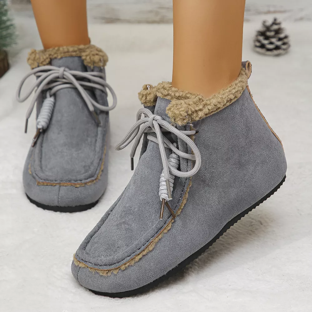 Plush Lined Ankle Boots, image 2