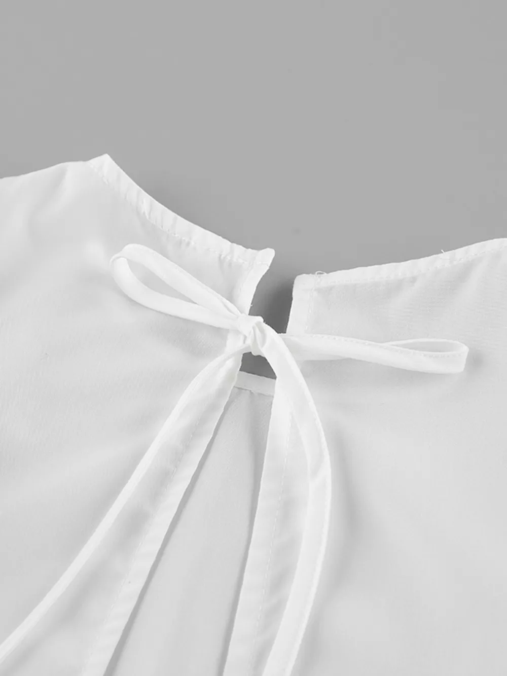 Ruffle Trim Long Sleeve Blouse, image 10
