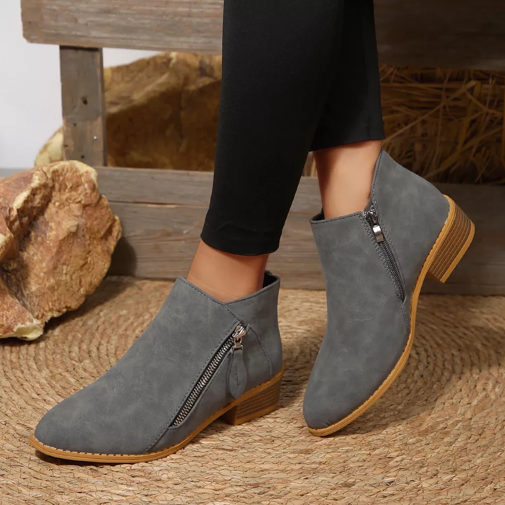Block Heels Ankle Boots, image 12