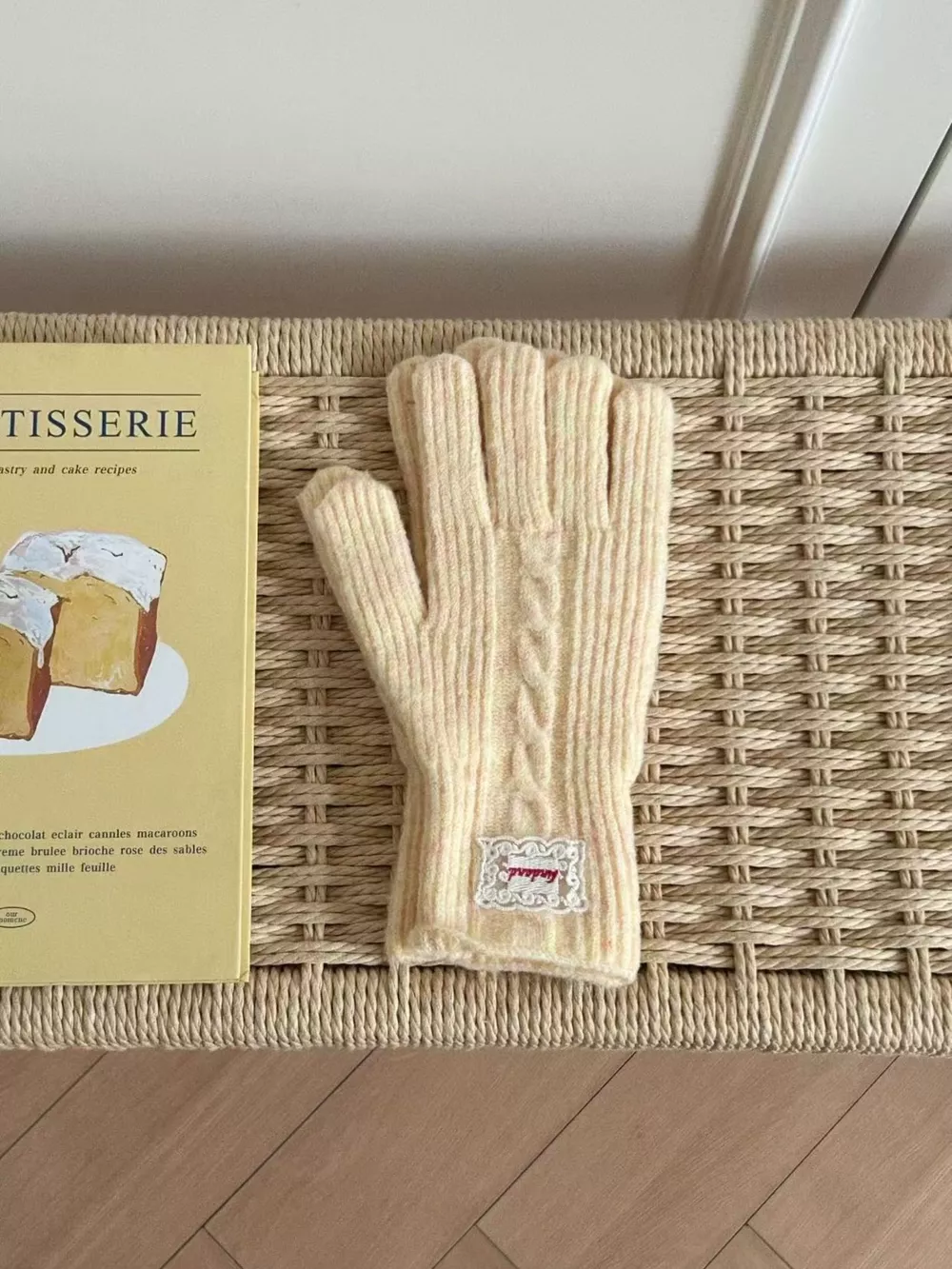 Cable Knit Warm Gloves, image 5