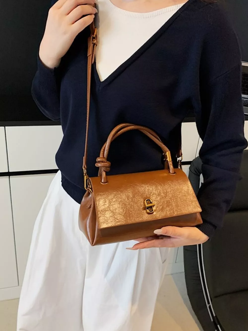Top Handle Crossbody Bag, image 10