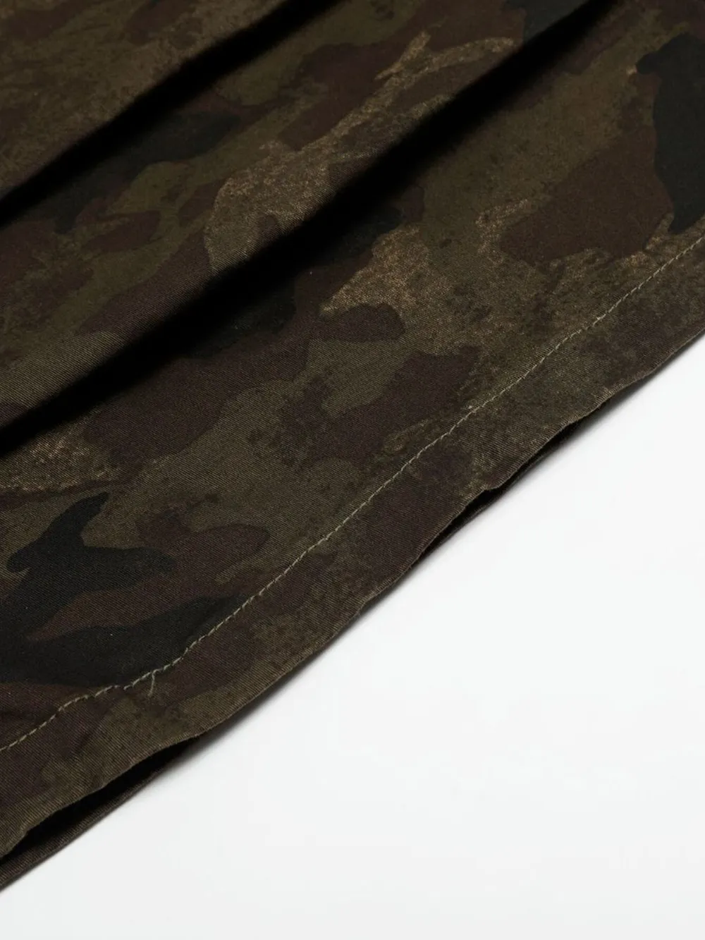Men's Camouflage Cargo Wide Leg Shorts, image 6