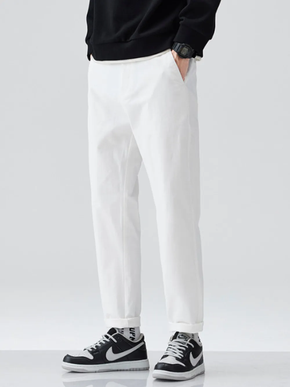 Men's Straight Leg Casual Pants, image 9