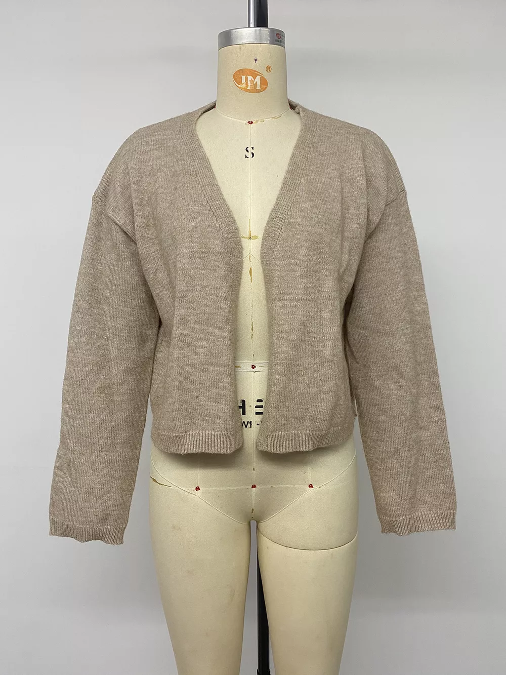 Open-Front Knit Cardigan, image 10