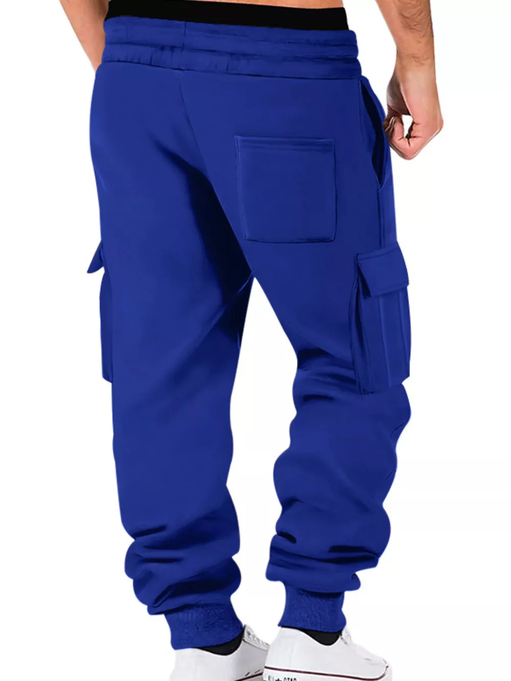 Men's Full Size Casual Joggers with Multi-Pocket Plus Size, image 6