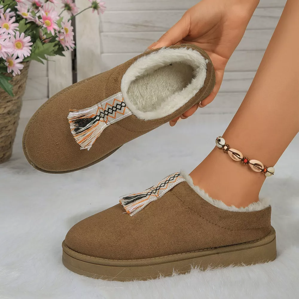 Round Toe Platform Slippers, image 14