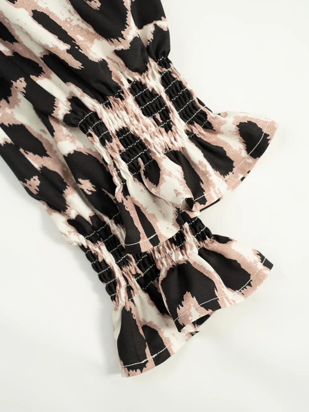 Leopard Print Long Sleeve Mini Dress, image 9
