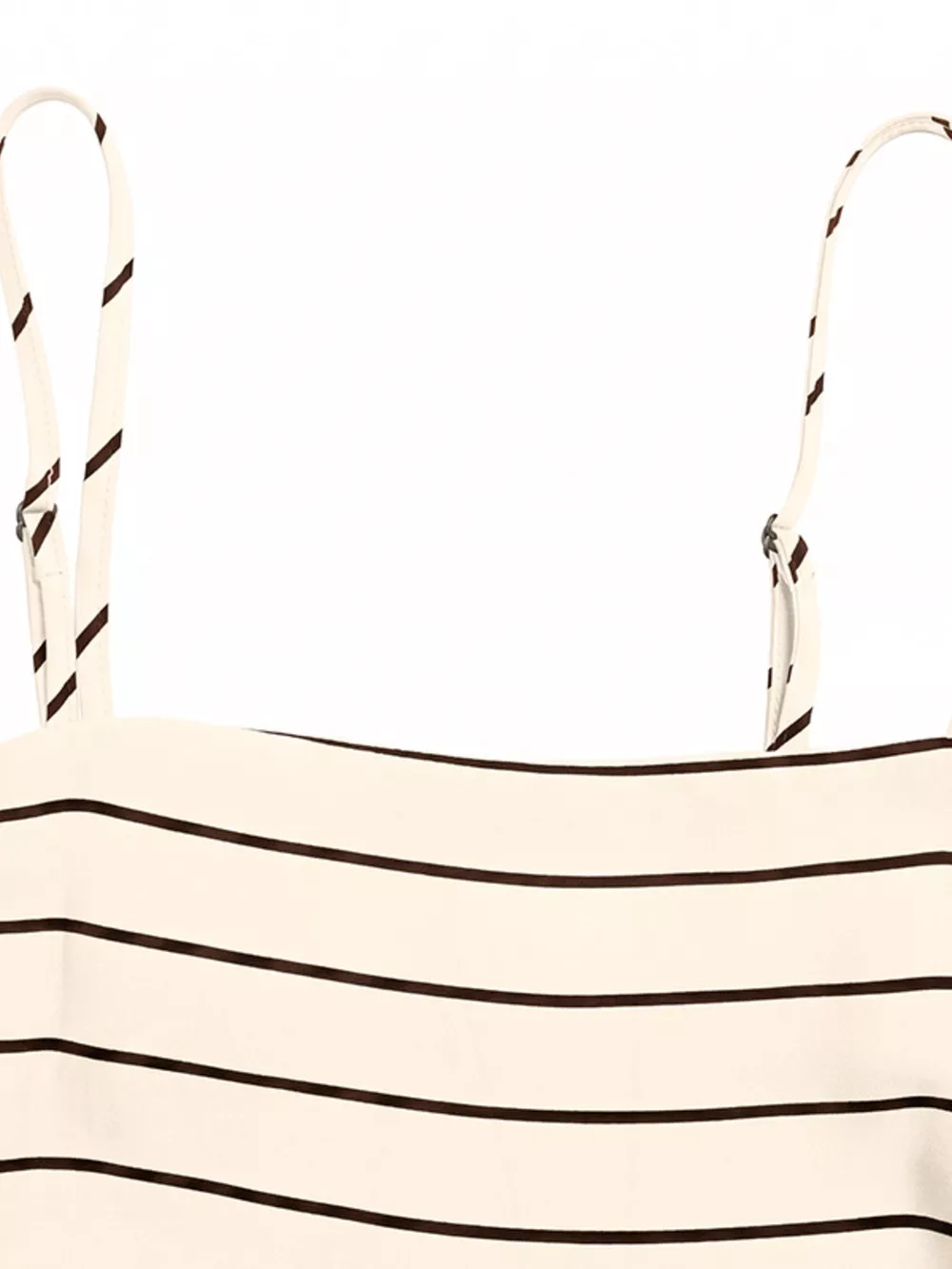Striped Print Spaghetti Strap Maxi Dress, image 7
