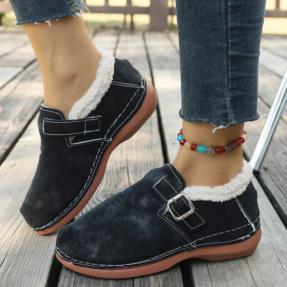 Round Toe Flats Loafers, image 4
