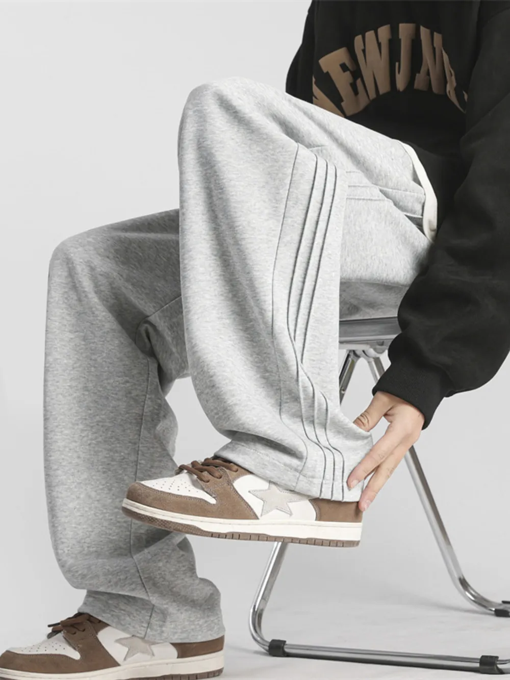 Men's Full Size Casual Loose-Fit Sweatpants Plus Size, image 6