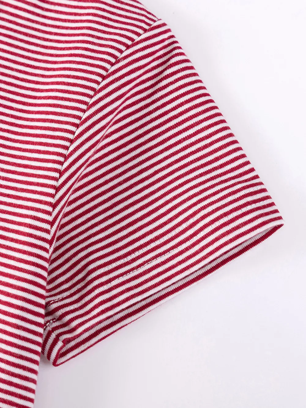 Children's Striped Puppy Short Sleeve Casual Dress, image 3