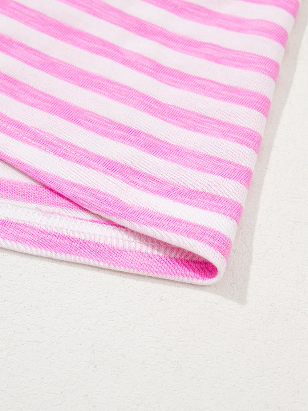 Striped V-Neck T-Shirt, image 5