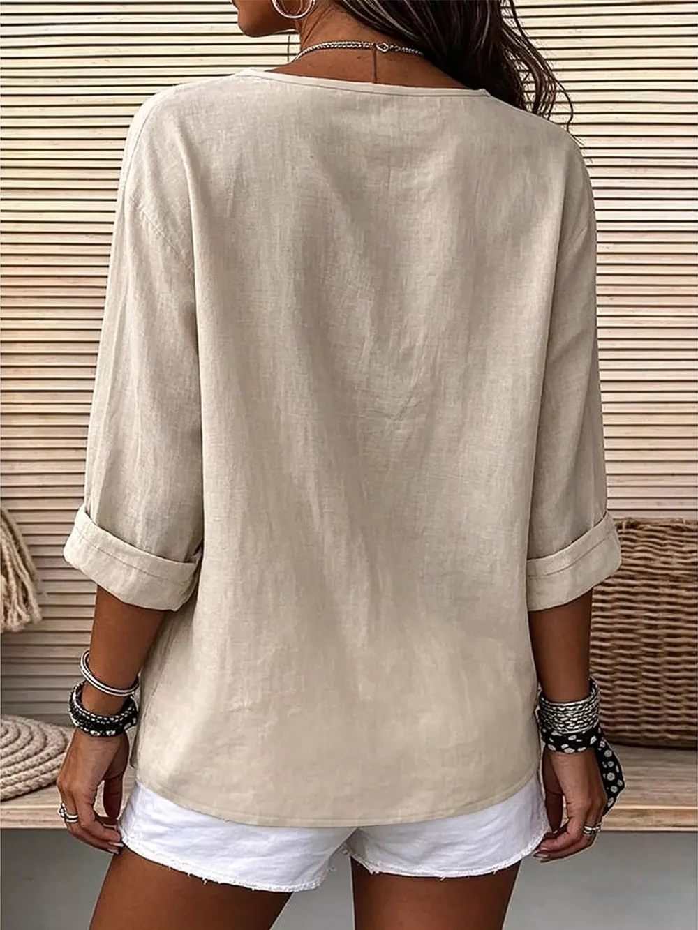 Button Up Long Sleeve Shirt, image 3
