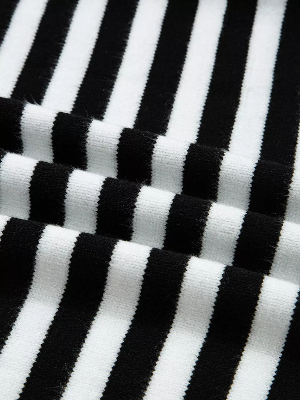 Striped Panels Colorblock Sleeve Sweater, image 6