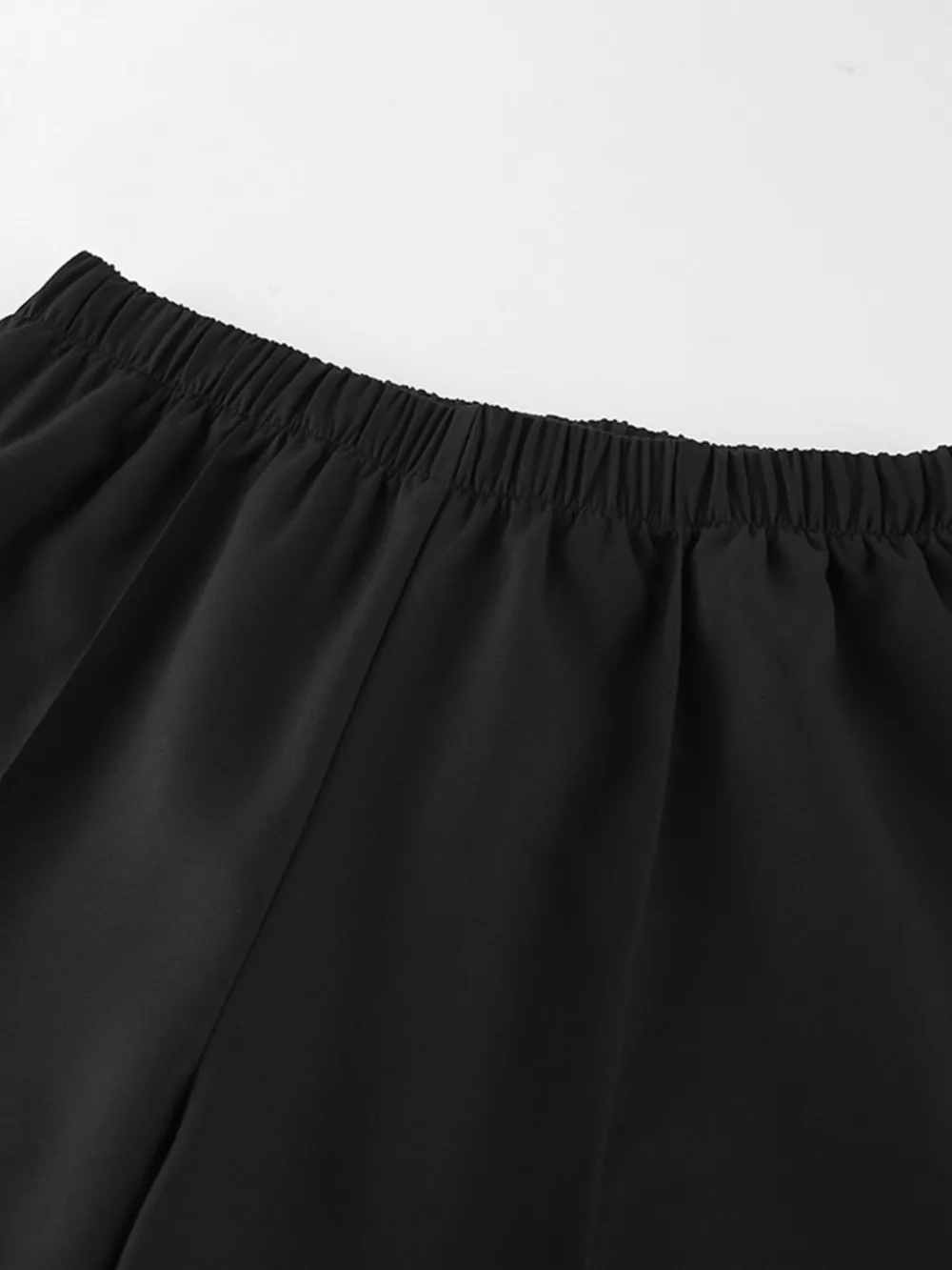 Chic Button Down Pleated Blazer and Wide-Leg Pants Suit Set, image 10