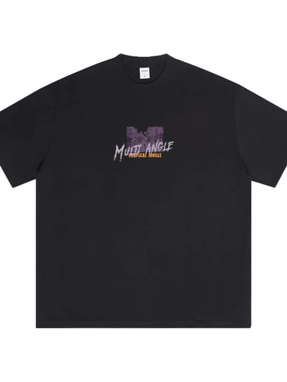 Men's Graphic Round Neck Short Sleeve T-Shirt