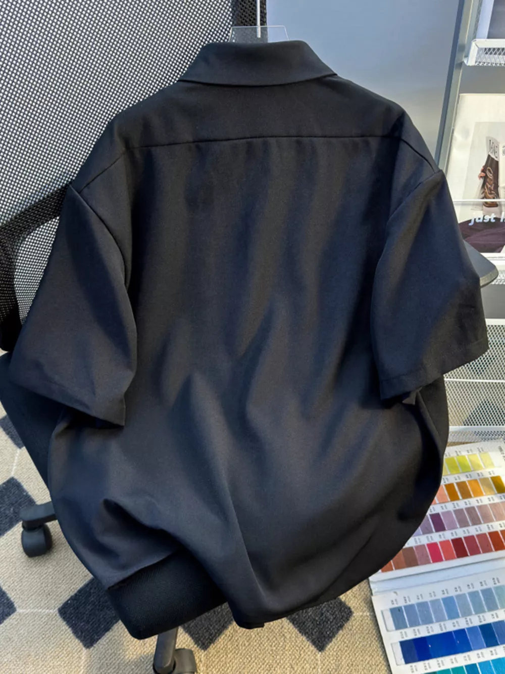 Men's Plus Size Button Up Long Sleeve Shirt, image 5