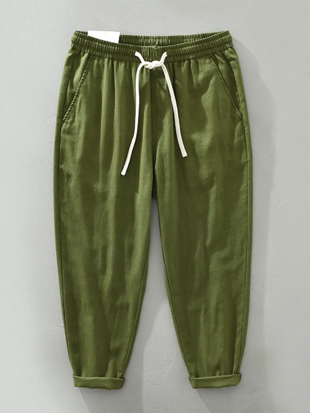 Men's Full Size Drawstring Loose Fit Joggers Plus Size, image 3