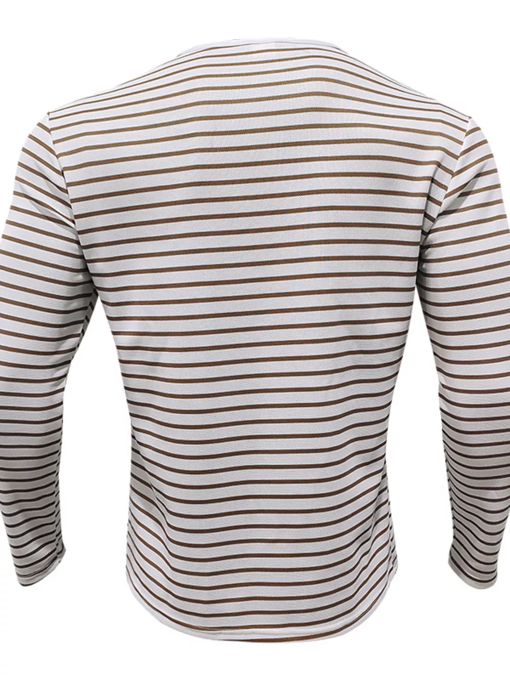 Men's Full Size Striped Long Sleeve T-Shirt Plus Size, image 10