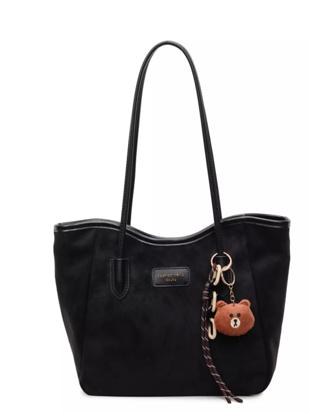 Suede Casual Tote Bag, image 5