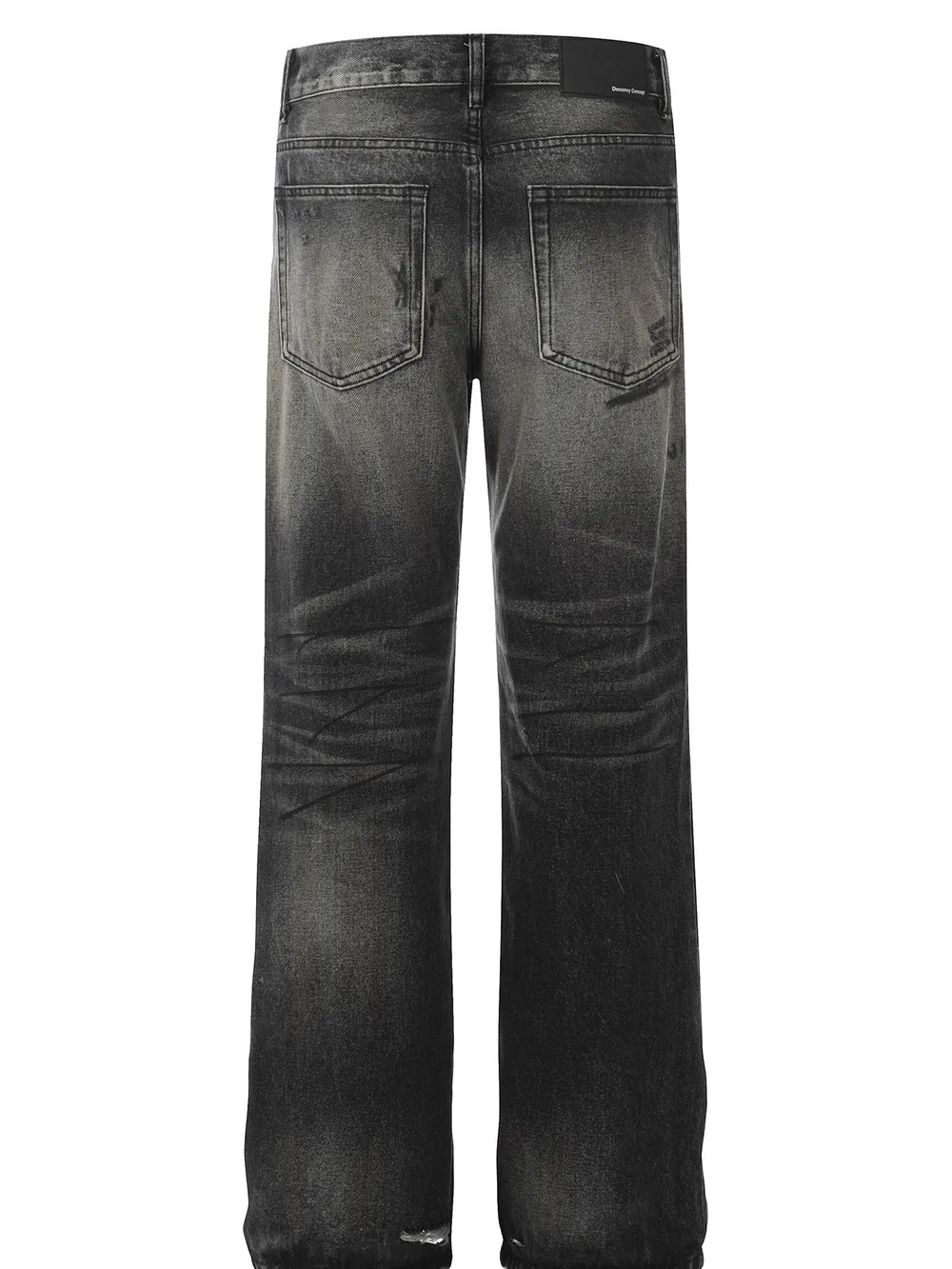 Men's Distressed Wide Leg Jeans, image 3