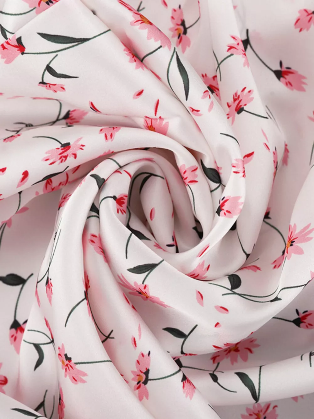 Floral Print V-Neck Flutter Sleeves Midi Dress, image 13