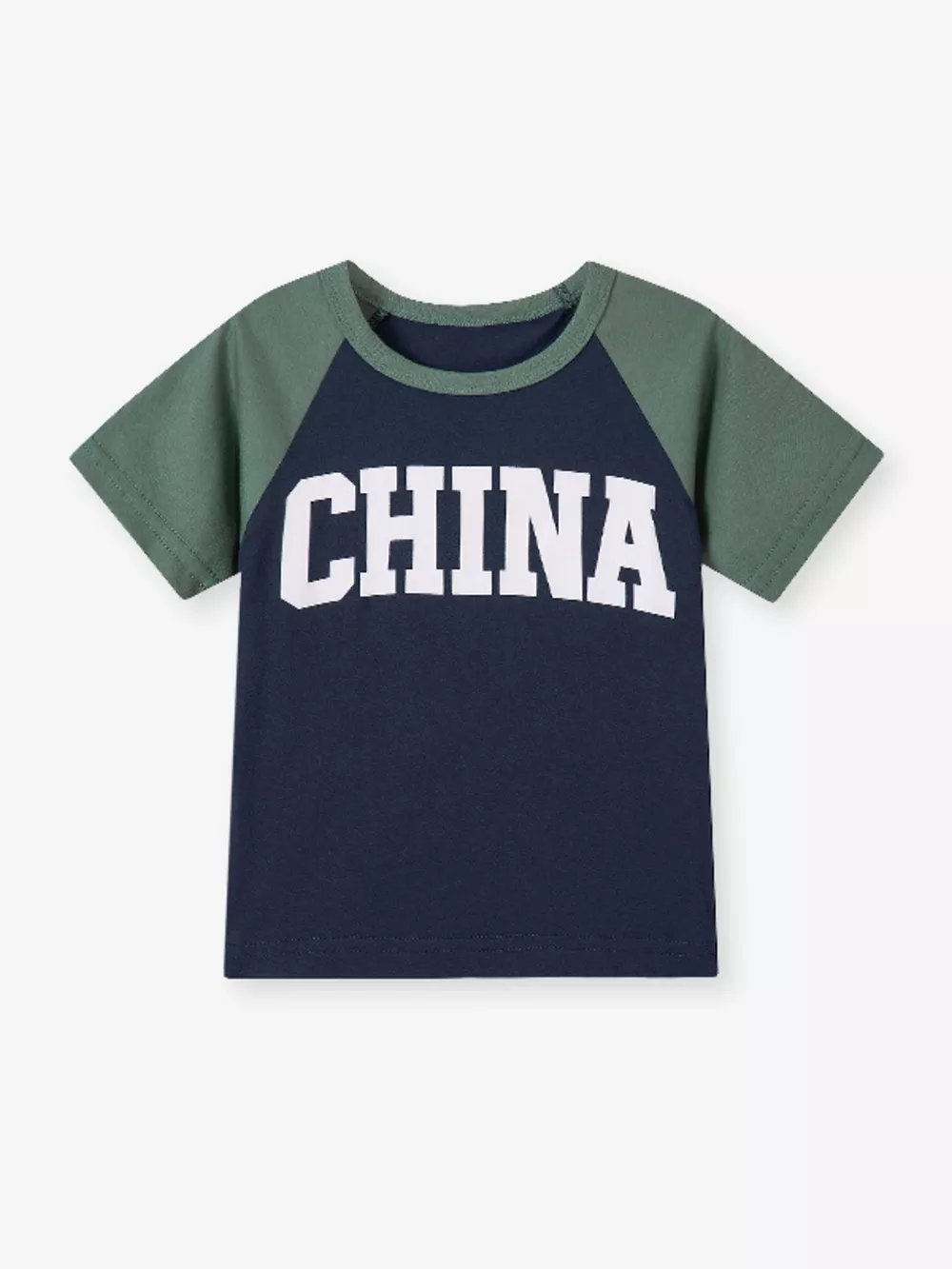 Children's Letter Raglan Sleeve T-Shirt, image 3