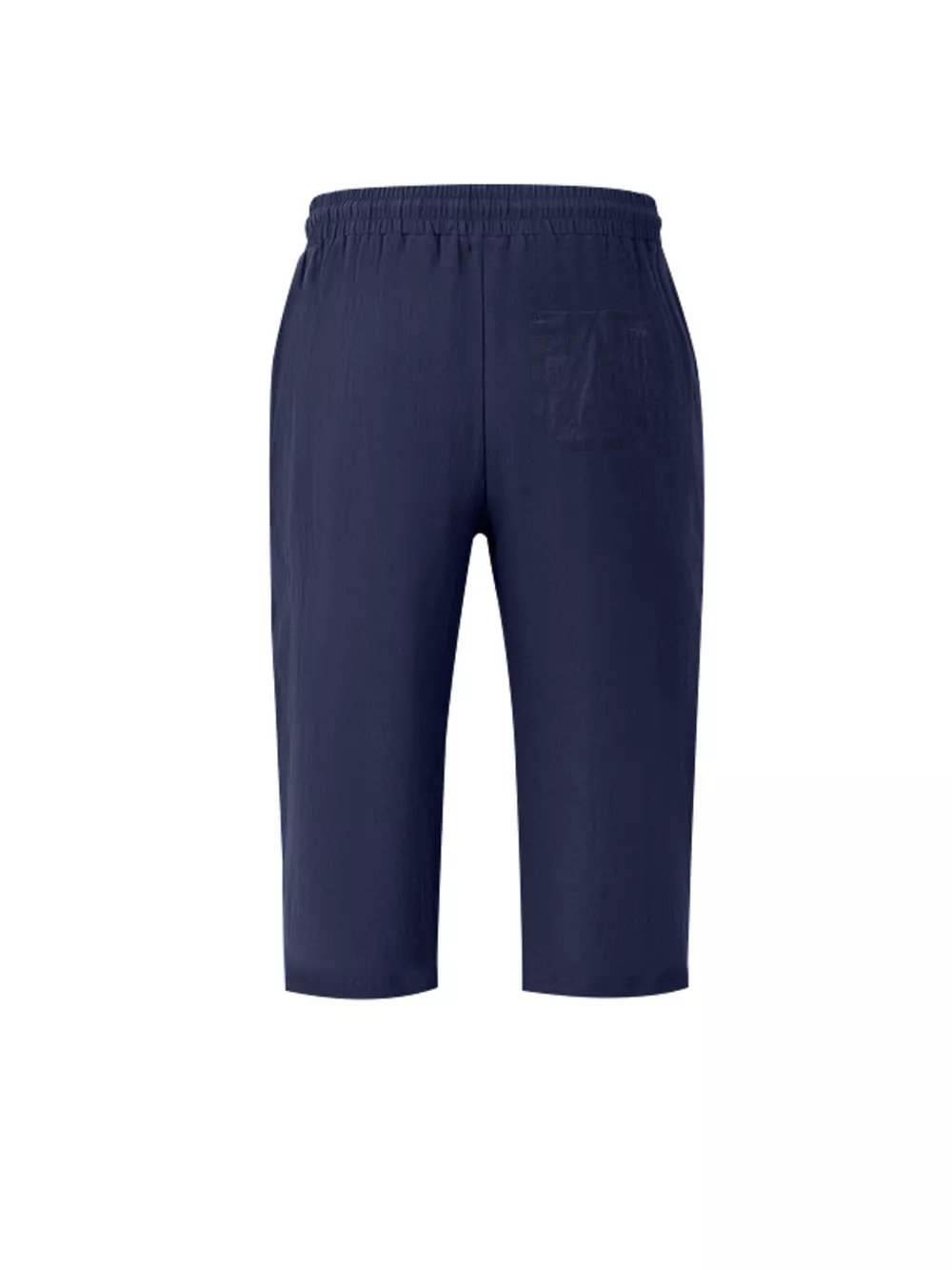 Men's Full Size Casual Drawstring Cropped Pants Plus Size, image 4