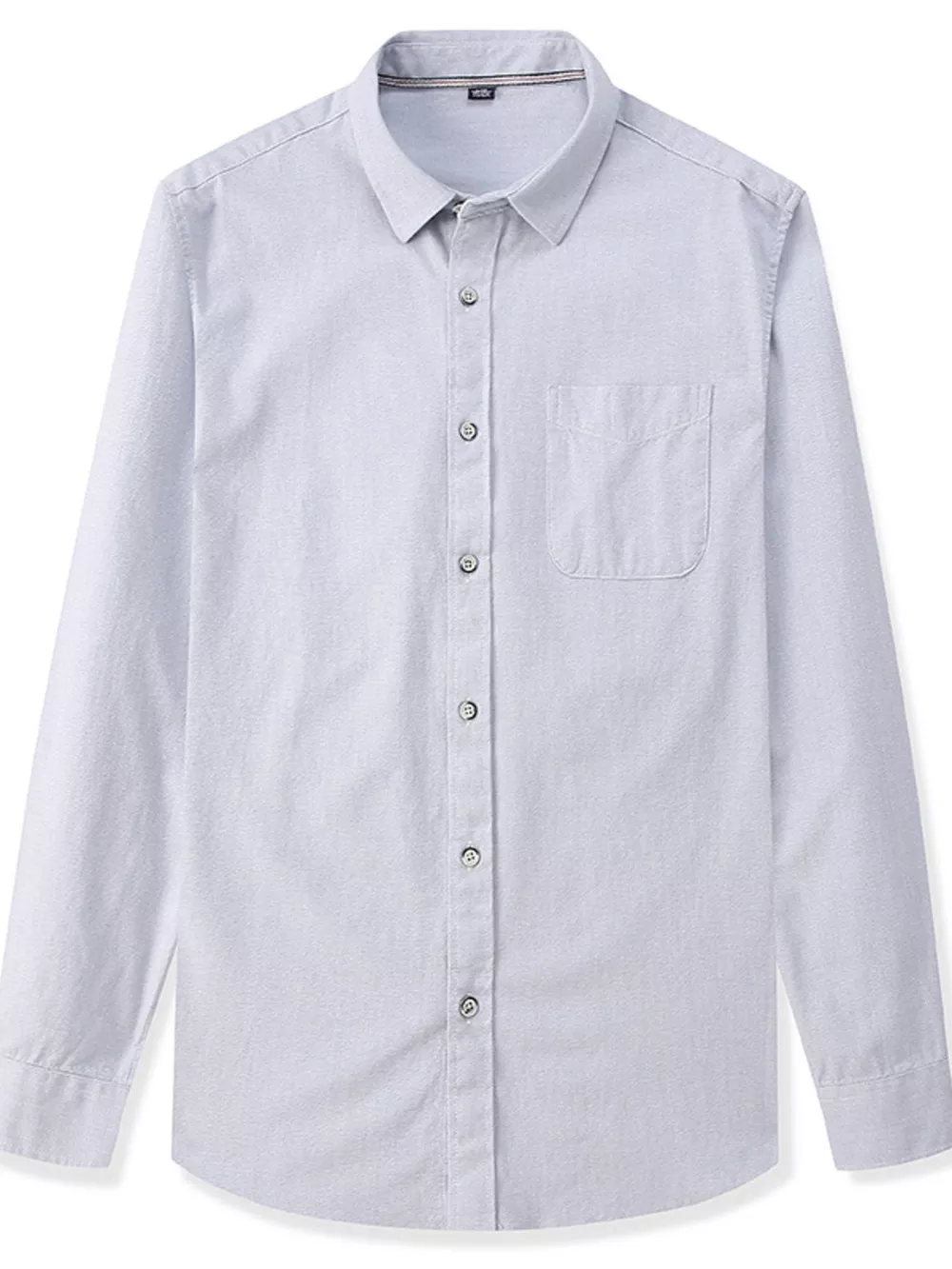 Men's Full Size Casual Long Sleeve Button-Down Shirt Plus Size, image 4