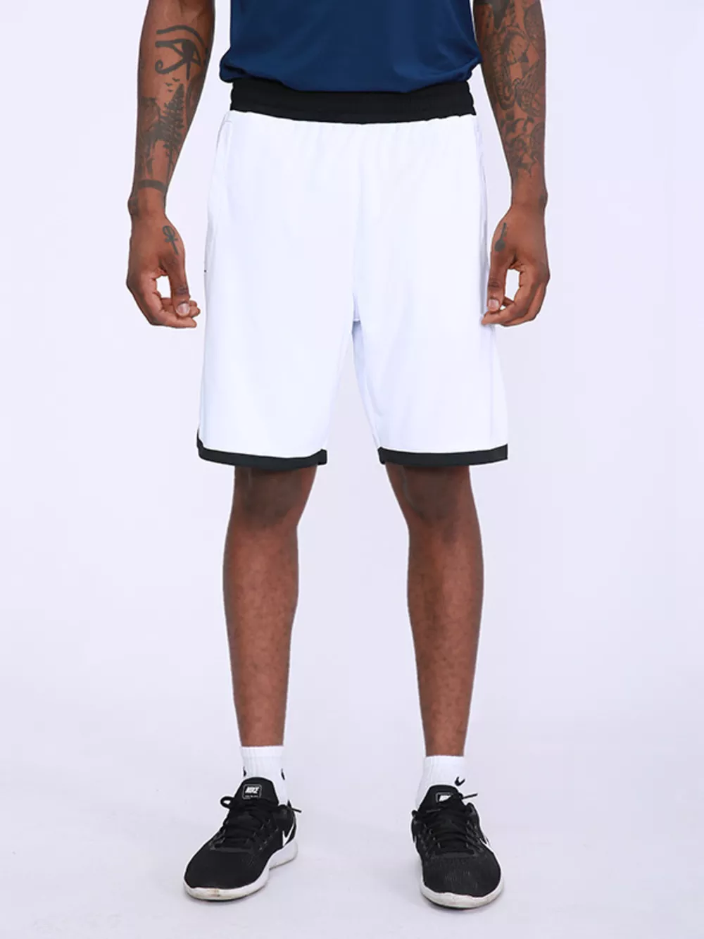 Men's Star Print Breathable Active Shorts, image 6