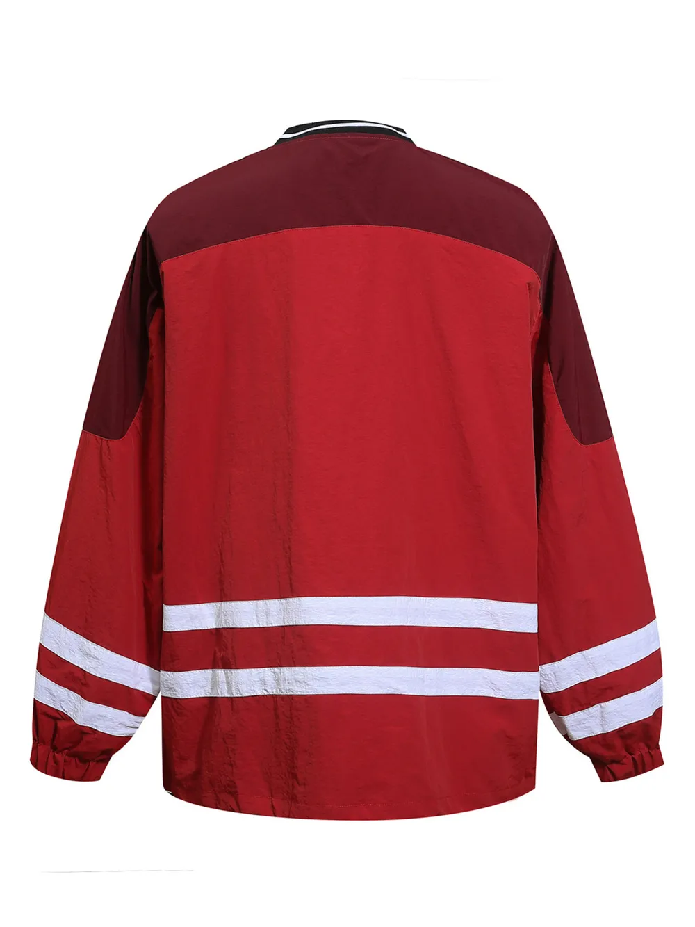 Men's Letter Lace Up Long Sleeve Top, image 3