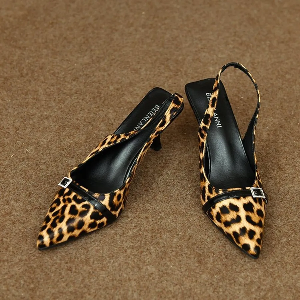Pointed Toe Slingback Pumps, image 29