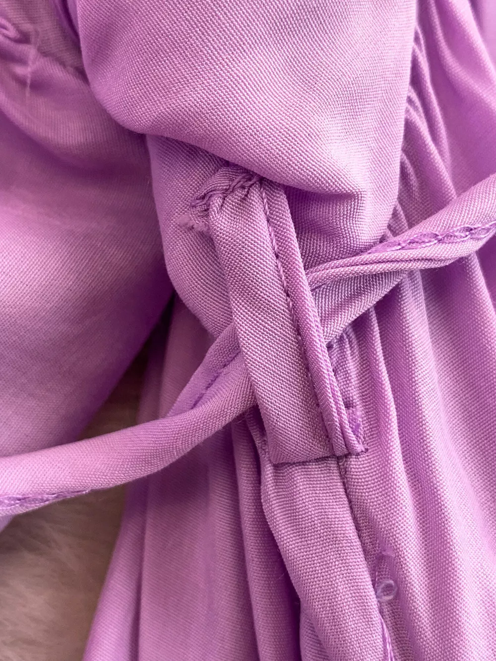 Balloon Sleeve Tie-Waist Dress, image 11