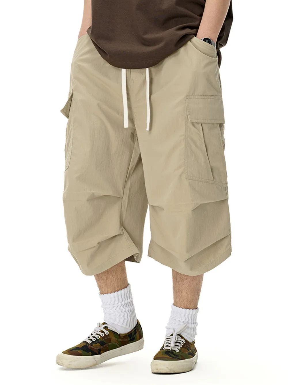 Men's Loose-Fit Cargo Shorts, image 5