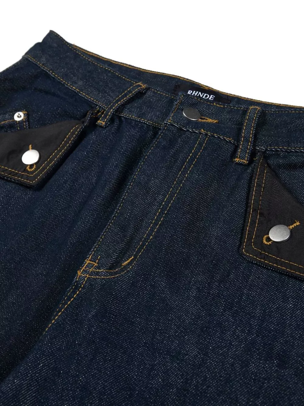 Men's Wide-Leg Cargo Jeans, image 6