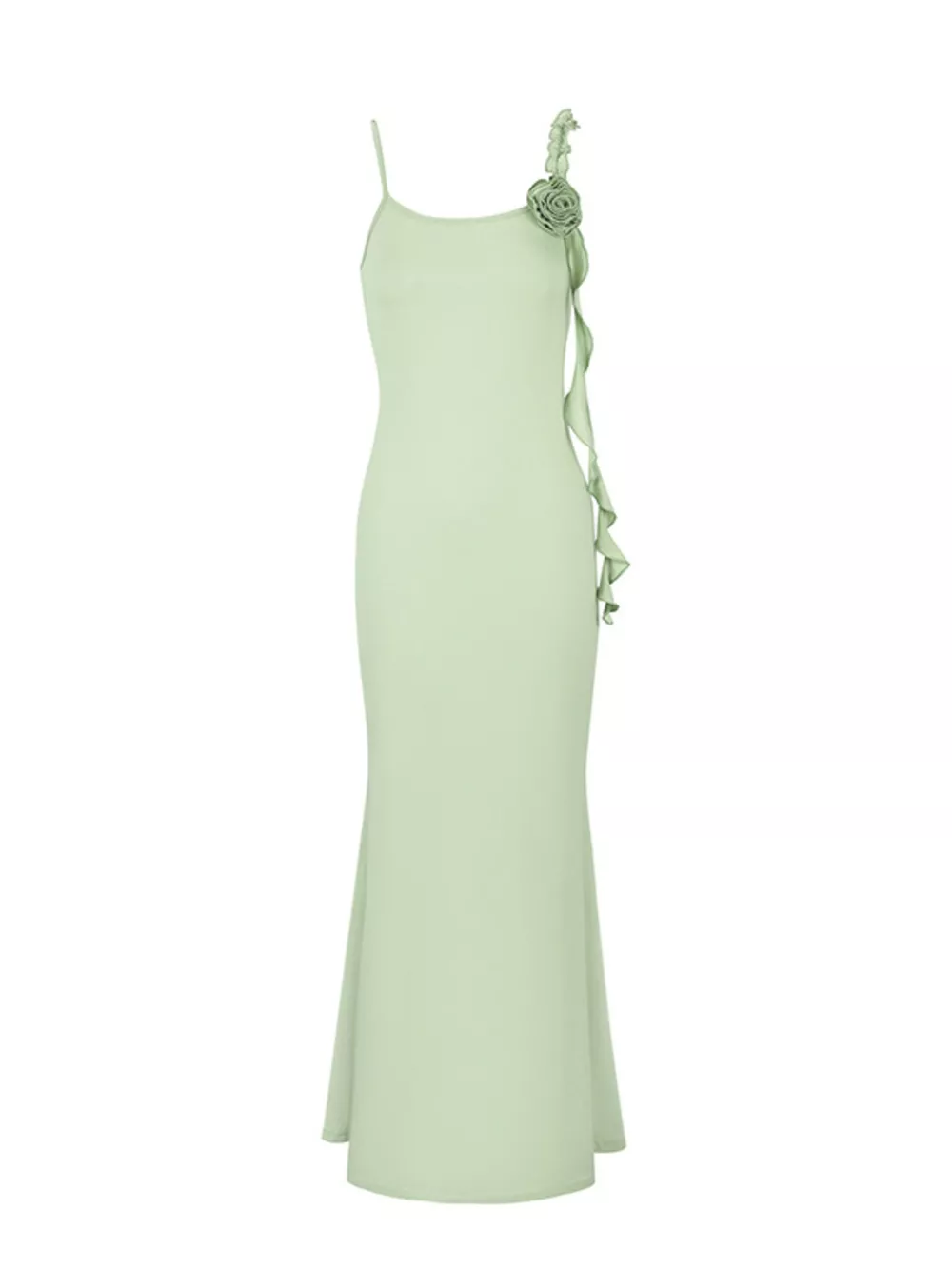 Floral Bodycon Mermaid Maxi Dress, image 8