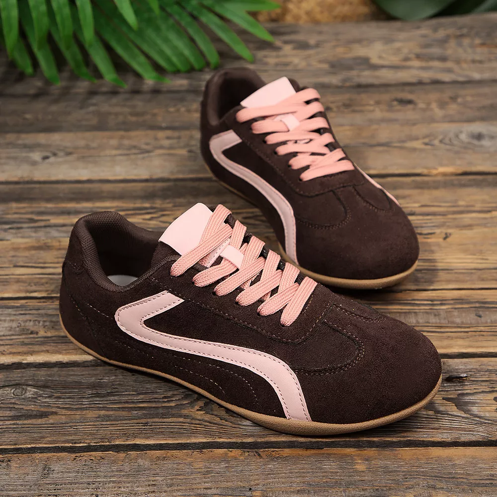 Round Toe Lace Up Sneakers, image 7