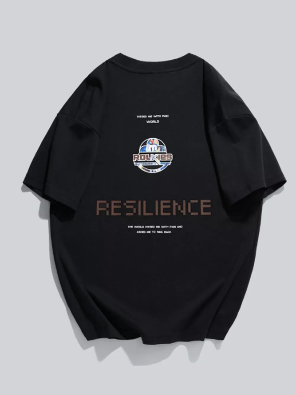 Men's Plus Size Crew Neck Short Sleeve T-Shirt