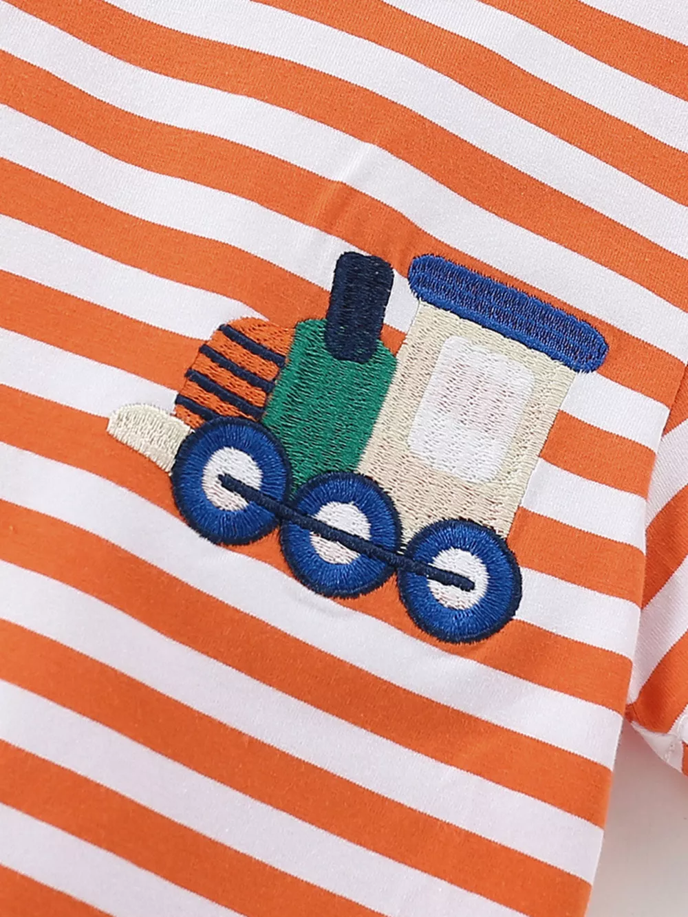 Children's Striped Short Sleeve T-Shirt, image 4