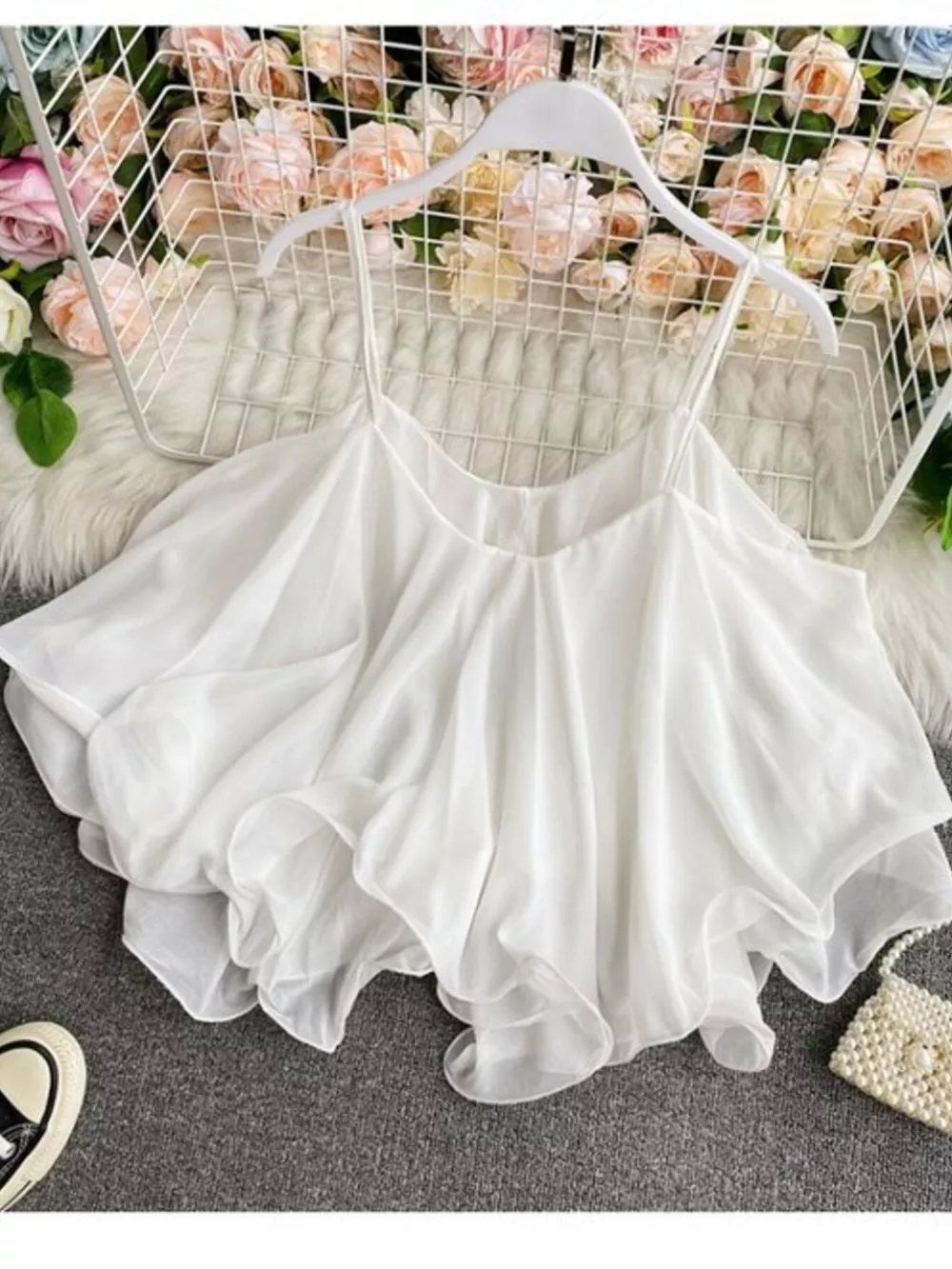 Ruffled Flowy Cami, image 9