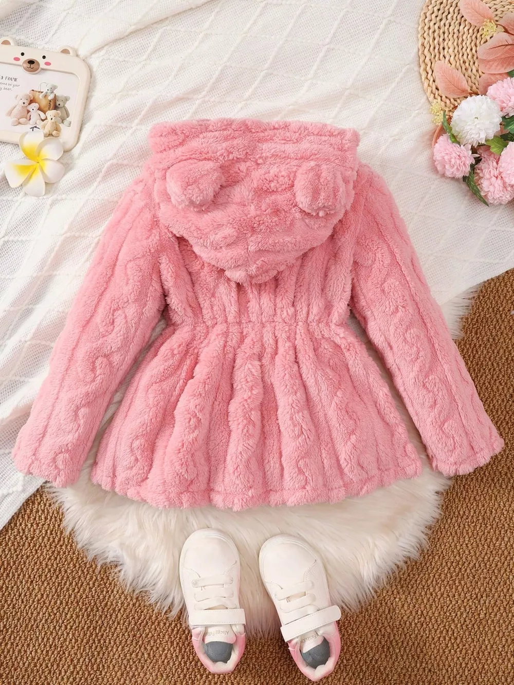 Children's Zip Up Hooded Fleece Outerwear, image 2