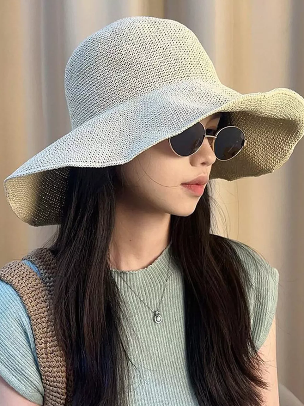 Wide Brim Sun Hat, image 6