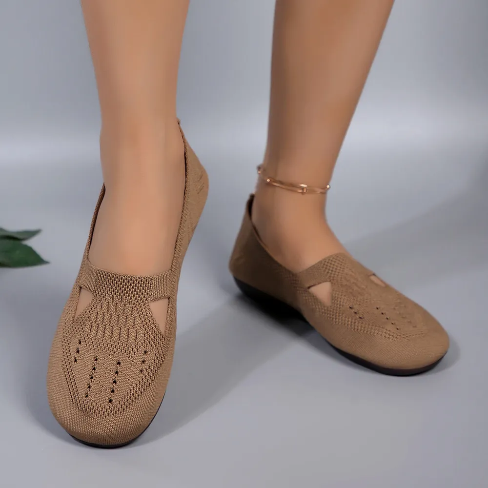 Cutout Mesh Slip Ons, image 5
