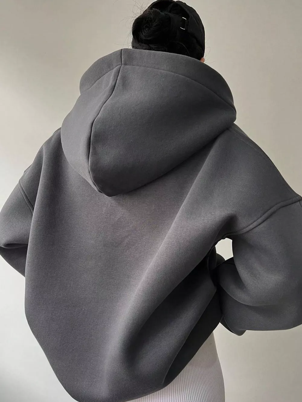 Dropped Shoulder Long Sleeve Sweatshirt, image 32