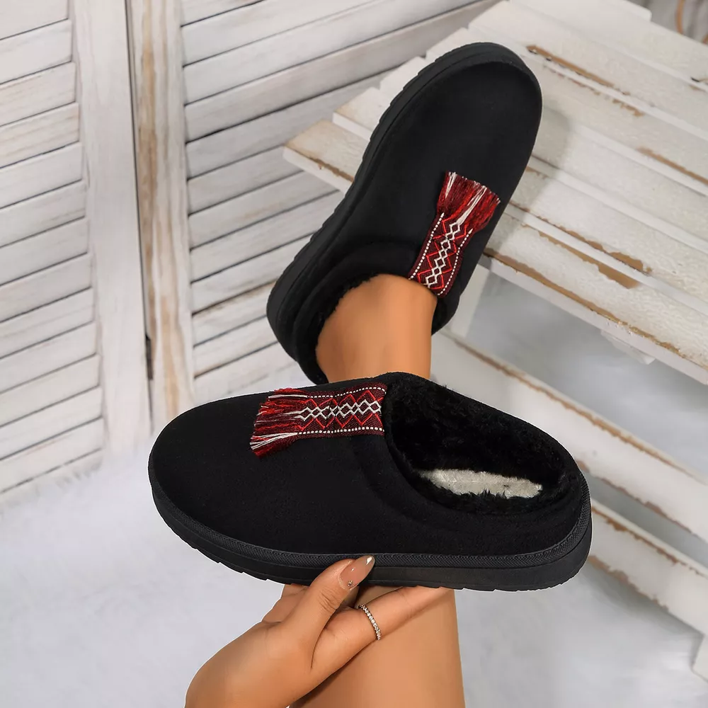 Round Toe Platform Slippers, image 18