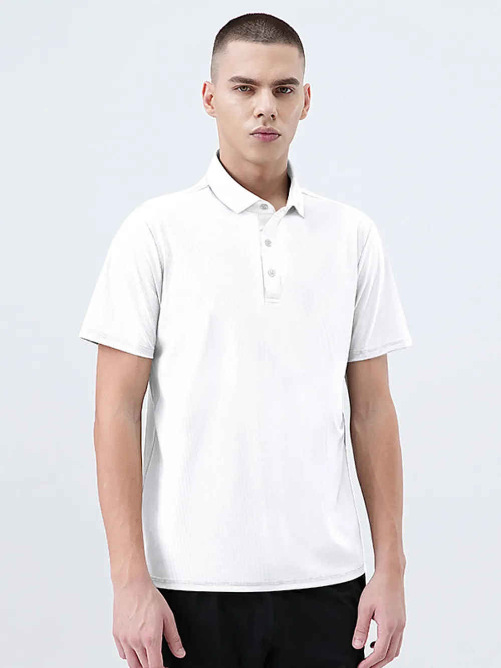 Men's Plus Size Short Sleeve Polo, image 7