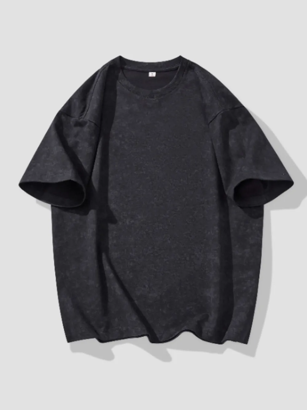 Men's Plus Size Round Neck Short Sleeve T-Shirt